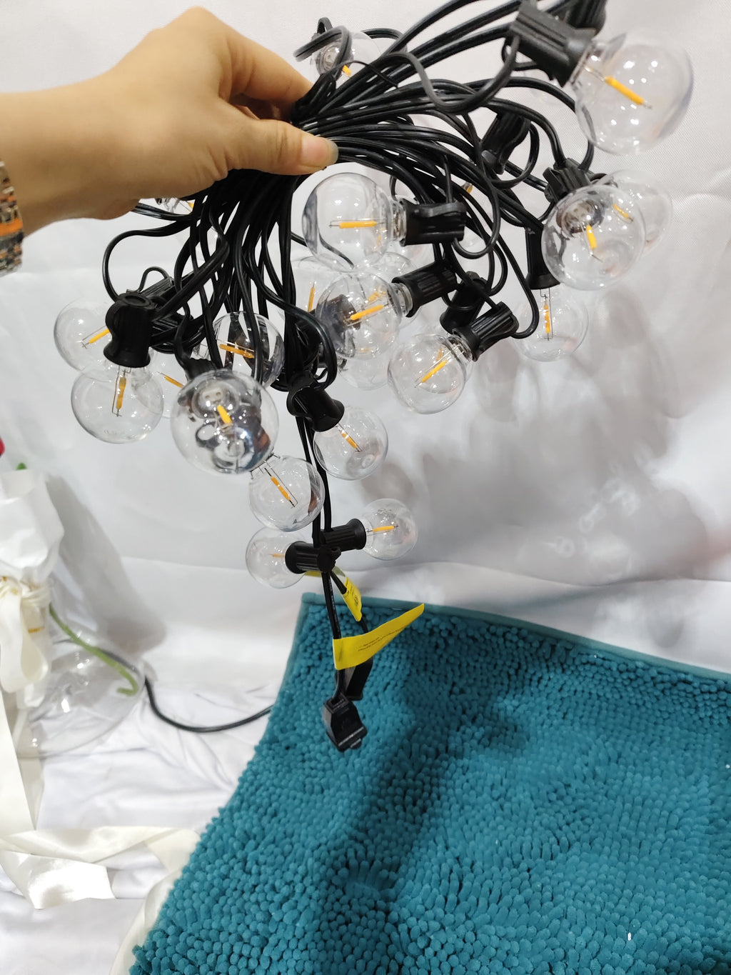 Outdoor G40 Lamp String Wasserdichte Kugel Festival LED-Lichterkette